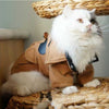 Trench Coat Winter Clothes -  Cats Woolen Jacket Kitten Dog Pets